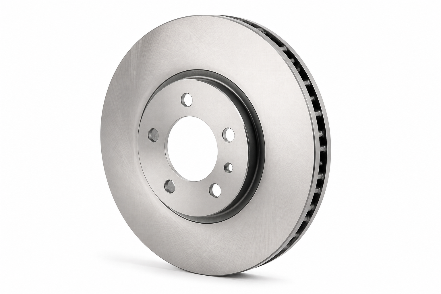 Ventilated automotive brake disc