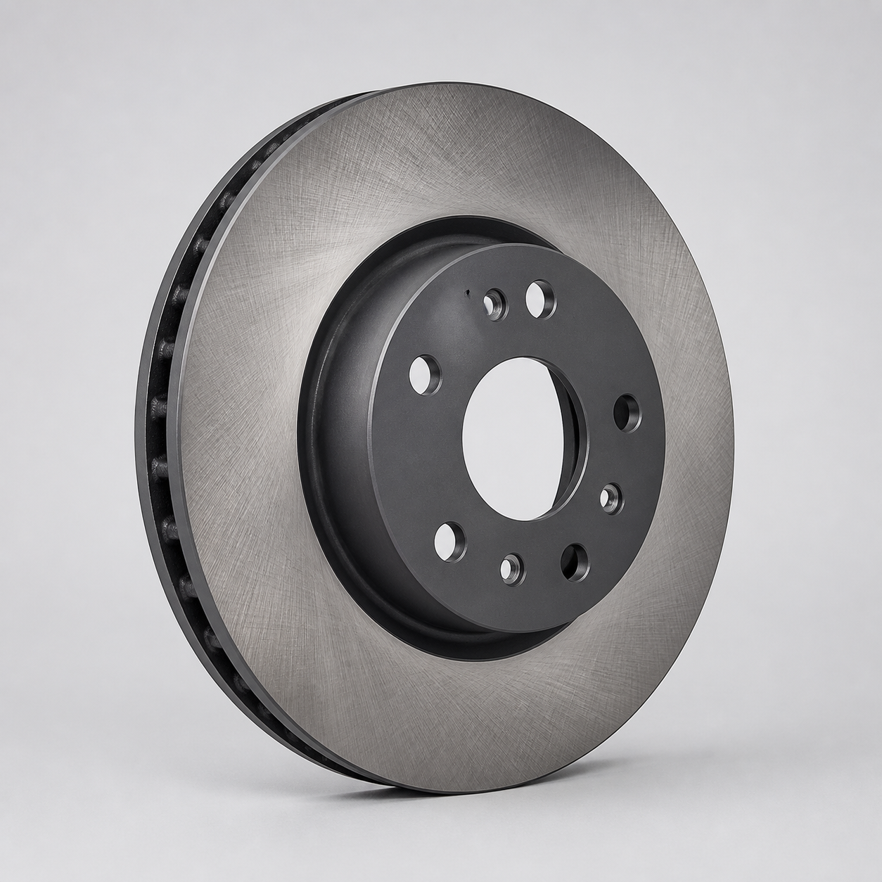 High-carbon coated brake disc