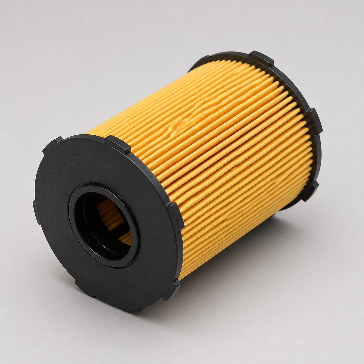 Cartridge oil filter element
