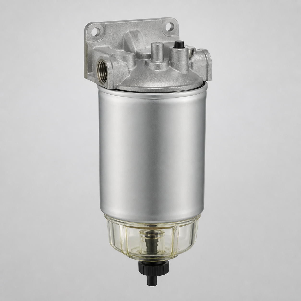 Diesel fuel filter and water separator